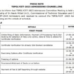 What is the last date to apply for TS POLYCET 2023 Counselling ?