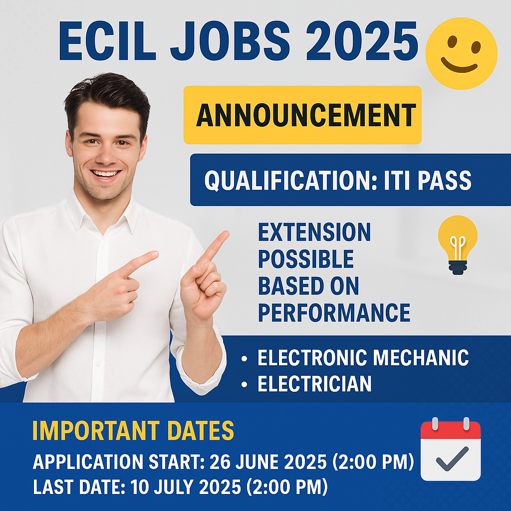 ECIL Senior Artisan Recruitment 2025