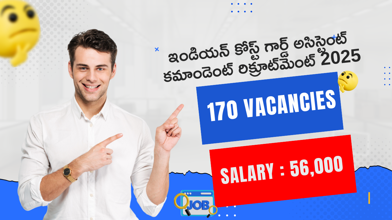 Indian Coast Guard Assistant Commandant Recruitment 2025